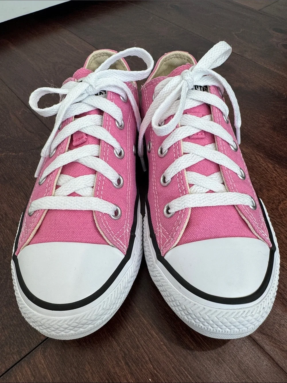 Converse girls pink